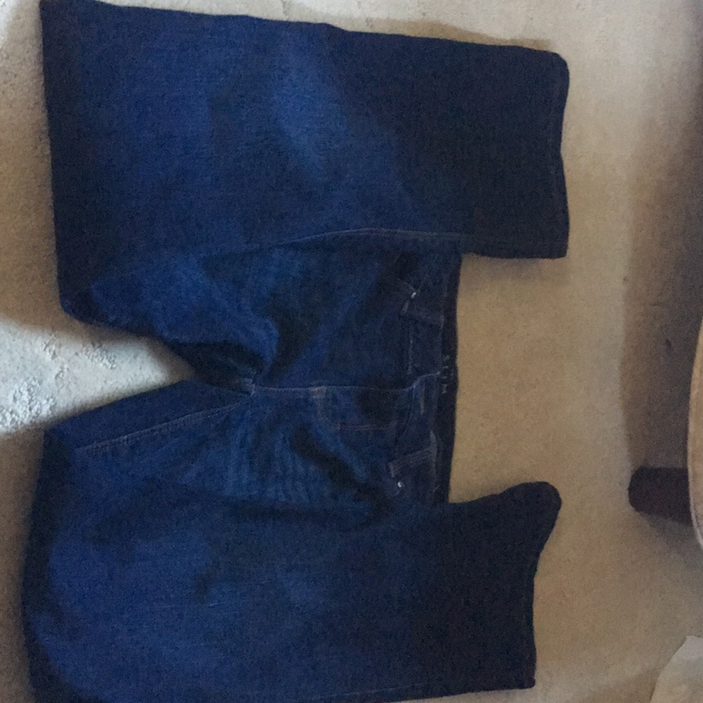 WHBM Boot Cut Dark Wash Jeans